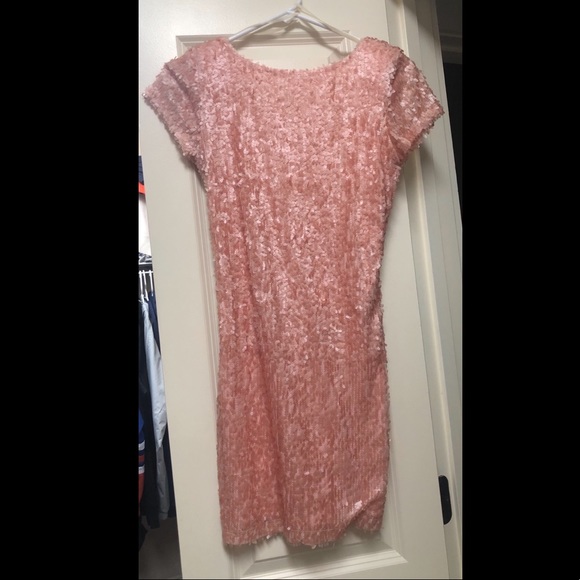 Lulu’s pink sequin dress - Picture 2 of 3